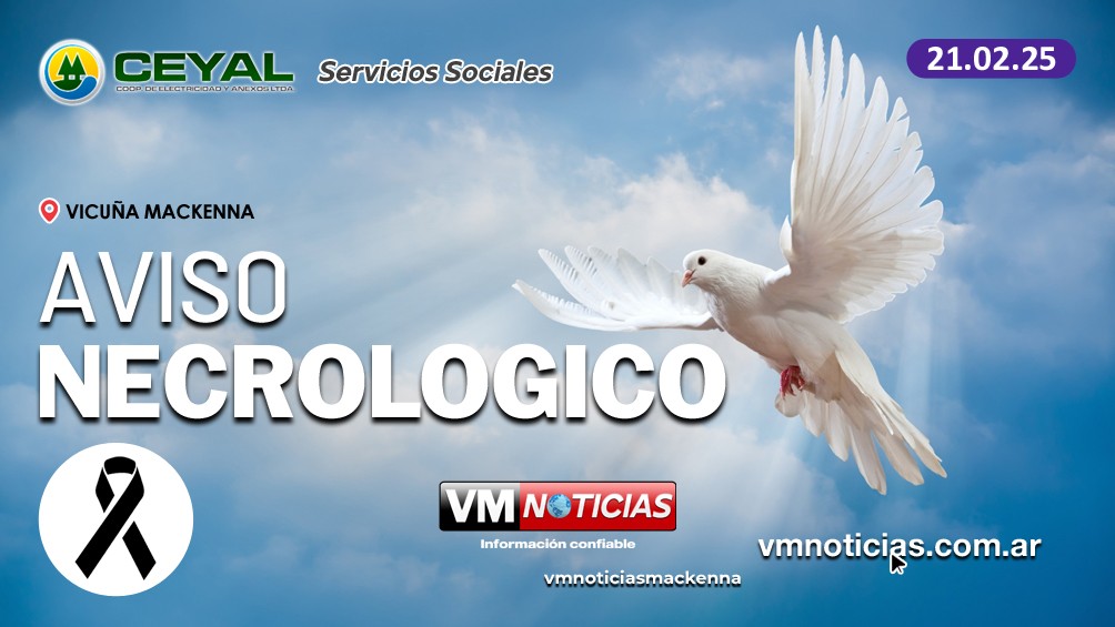 Aviso Necrológico - 21.02.2025