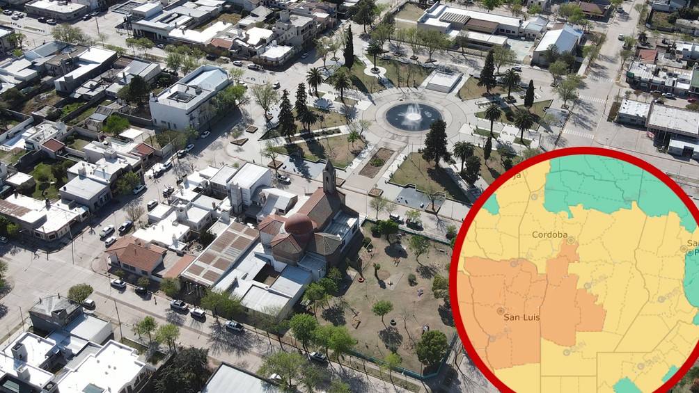 Alerta en Vicuña Mackenna por la Tormenta de Santa Rosa: elevan el aviso a naranja