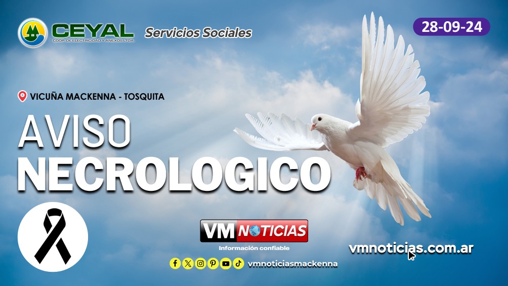 Aviso Necrológico - 28/09/2024